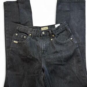 Vintage Rockies black denim cowgirl western rodeo‎ jeans size8 regular
